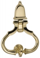 Дверное кольцо МВС Bell knocker "М" 110мм латунь Ликчел